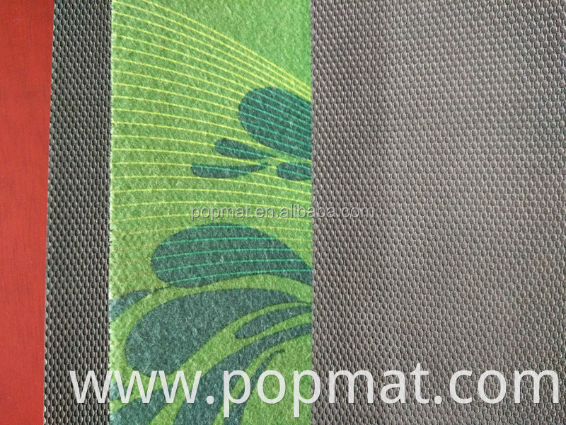 custom logo non-woven fabric bar mat bar runner